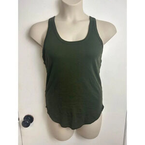 Green Loft Raserback Tank Top Size Large #0454